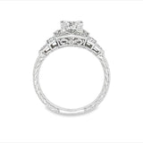 0.70ct Art Deco Engagement Ring