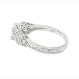 0.70ct Art Deco Engagement Ring