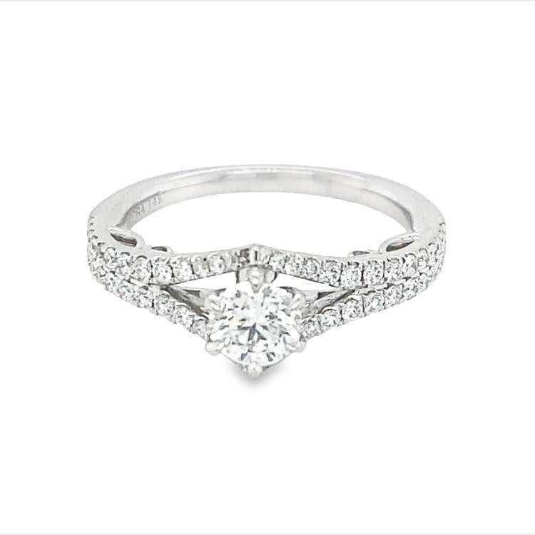 Split Shank Engagement Ring