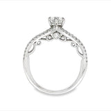 Split Shank Engagement Ring