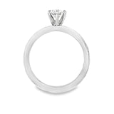 Milgrain Channel-Set Engagement Ring