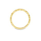 TJB-Made Milgrain Stackable Ring