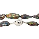 Black Keshi Pearl Necklace