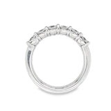 Luxury Cushion-Cut Diamond Wedding Band