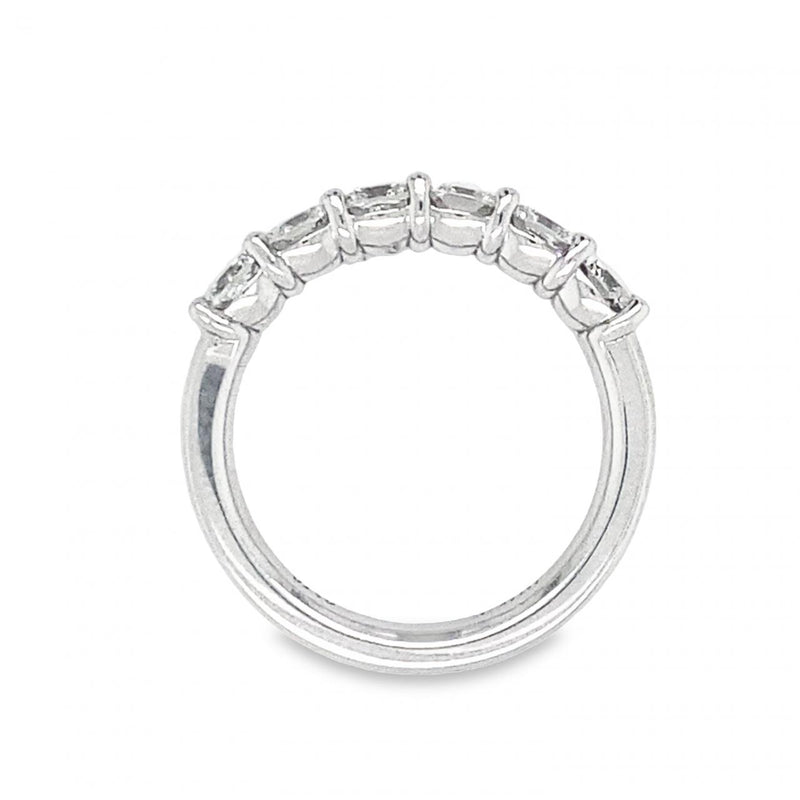 Luxury Cushion-Cut Diamond Wedding Band