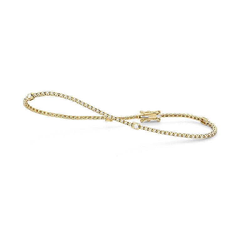 Stackable Diamond Station Bracelet