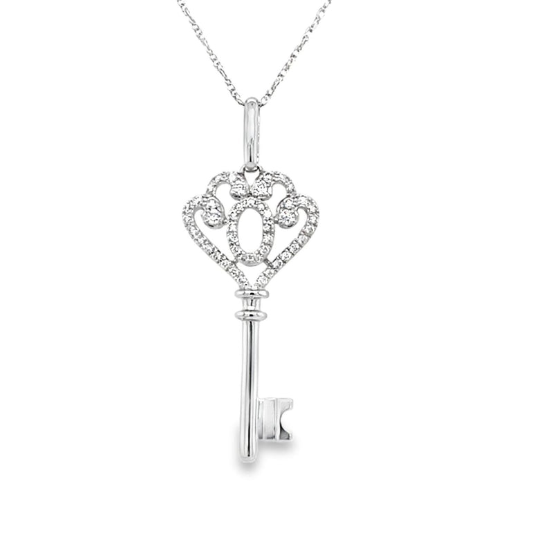 Key to Her Heart Diamond Pendant