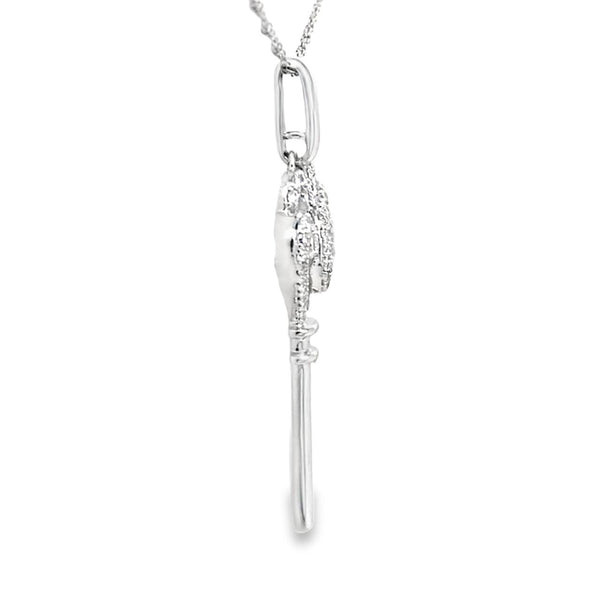 Key to Her Heart Diamond Pendant