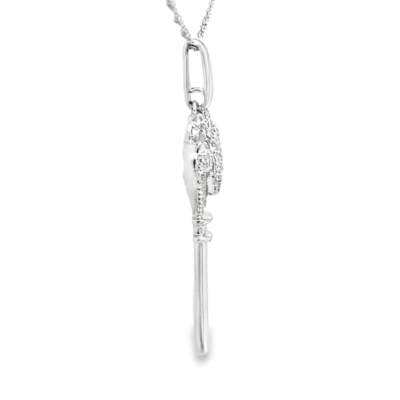Key to Her Heart Diamond Pendant