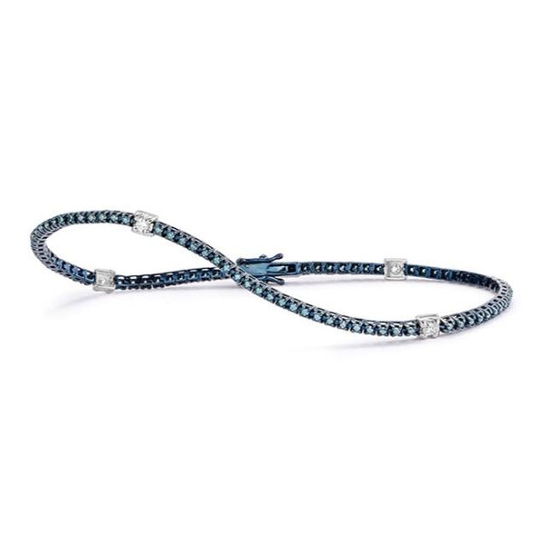 Stackable Diamond Station Bracelet