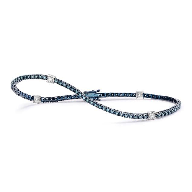 Stackable Diamond Station Bracelet