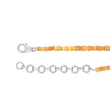 Orange Opal Strand Necklace