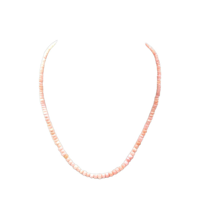 Pink Opal Strand Necklace