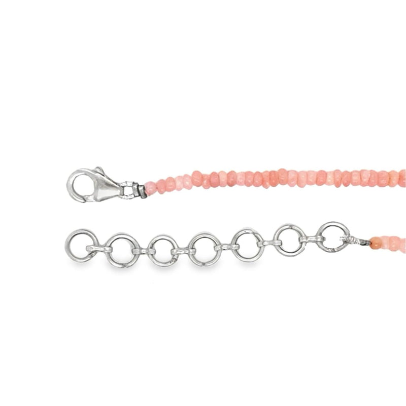 Pink Opal Strand Necklace