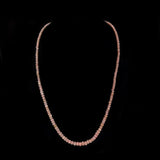 Pink Opal Strand Necklace