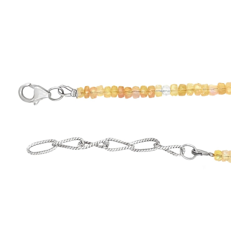 White Opal Strand Necklace