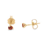 Citrine Stud Earrings