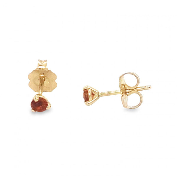 Citrine Stud Earrings