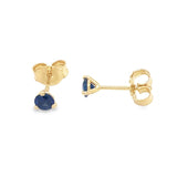 Sapphire Stud Earrings