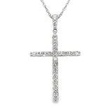 Large Cross with Diamonds