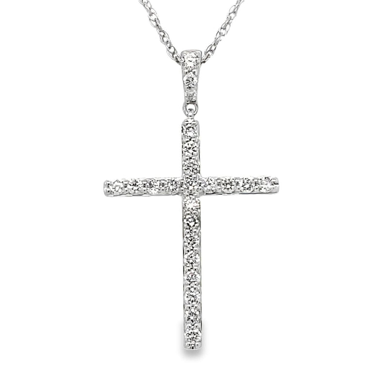 Large Cross with Diamonds