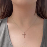 Large Cross with Diamonds