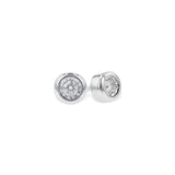 Illusion Bezel Diamond Studs