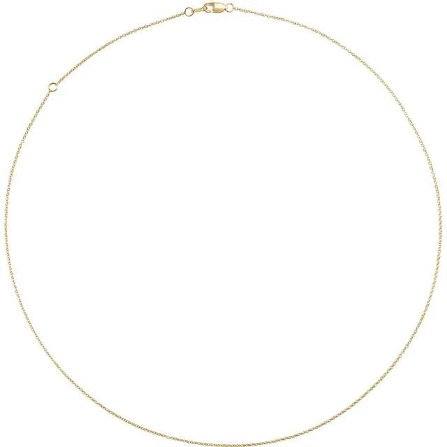 16-18" Adjustable Gold Chain