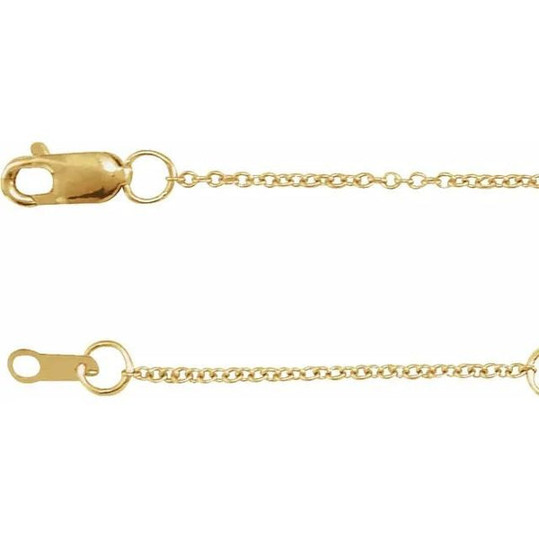 16-18" Adjustable Gold Chain
