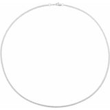 2.25mm Curb Chain in Silver