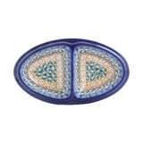 Handmade Ceramic Divided Dish