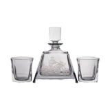 Motorcycle Crystal Whiskey Decanter Set