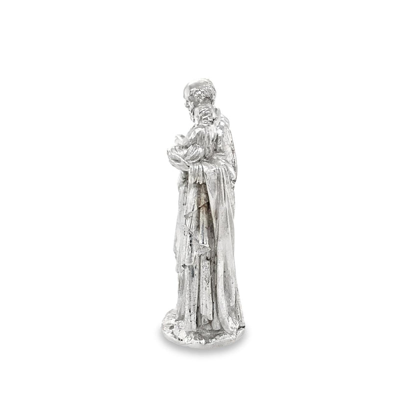 Solid Silver St. Joseph Statuette