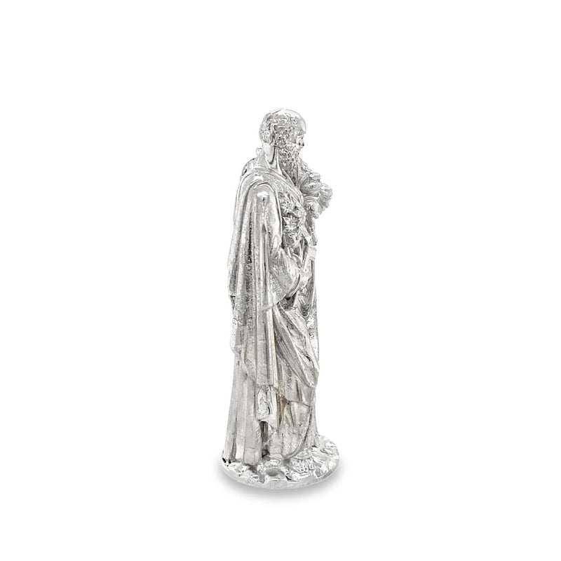 Solid Silver St. Joseph Statuette