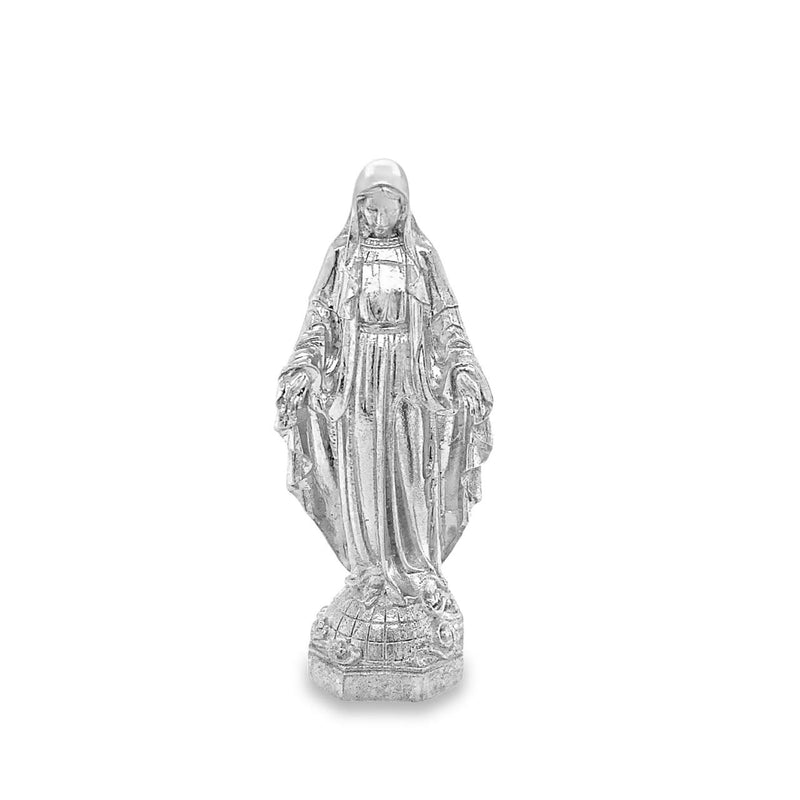 Solid Silver Virgin Mary Statuette