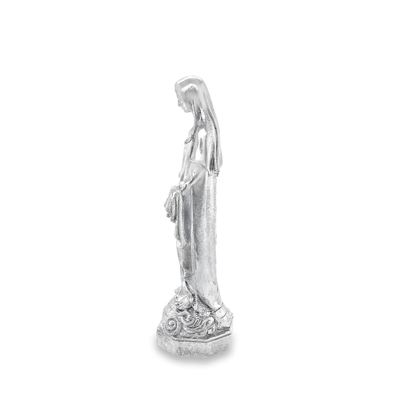 Solid Silver Virgin Mary Statuette