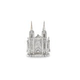 Solid Silver St. Joseph's Cathedral Statuette