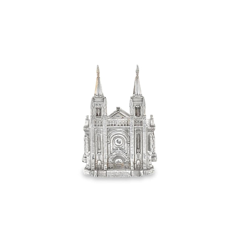 Solid Silver St. Joseph's Cathedral Statuette