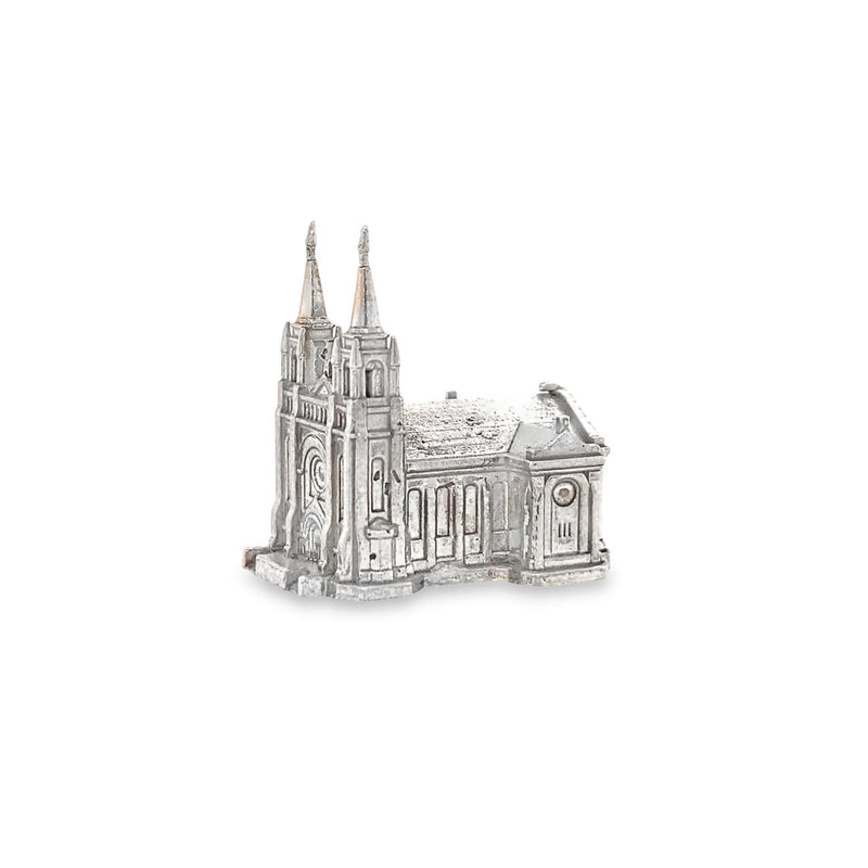 Solid Silver St. Joseph's Cathedral Statuette