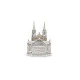 Solid Silver St. Joseph's Cathedral Statuette
