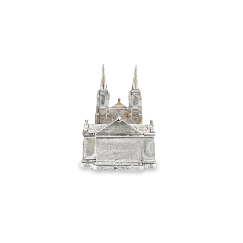 Solid Silver St. Joseph's Cathedral Statuette