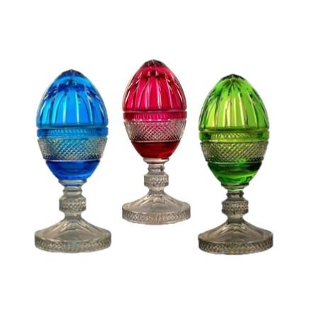 Crystal Egg Candy Dish