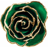 Lacquered Rose in Precious Metal