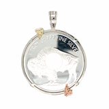 South Dakota Coin Pendant