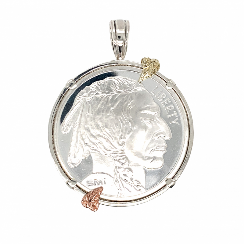 South Dakota Coin Pendant