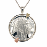 South Dakota Coin Pendant