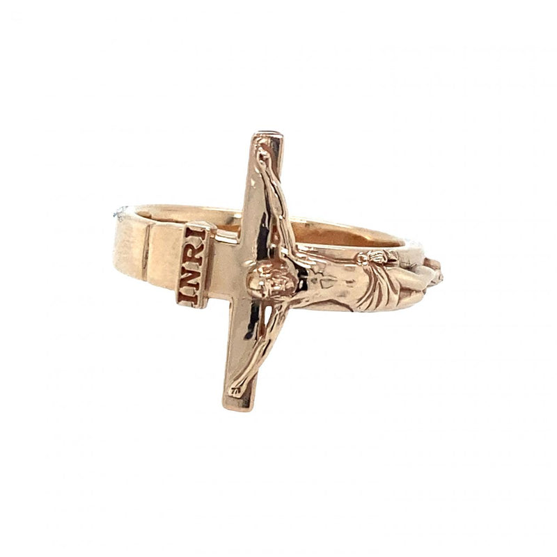 Gold Crucifix Ring