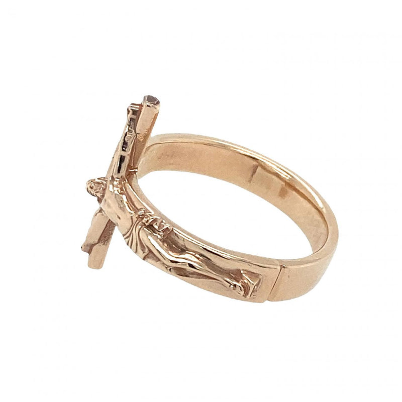 Gold Crucifix Ring