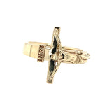 Gold Crucifix Ring
