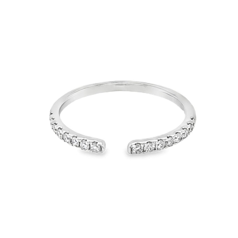 7/8 Diamond Wedding Band